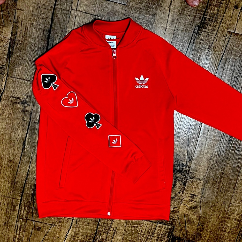 ADIDAS ZIP PULL OVER
